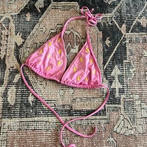 Polo Ralph Lauren Pink Bikini Top Medium